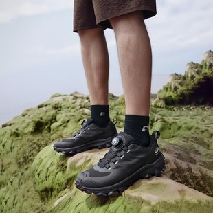 旋转扣 男 外贸尾货高端防水休闲运动越野防滑爬山户外徒步登山鞋