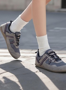 美国4E宽楦！赤足鞋真皮透气防滑深蹲室内外健身综合训练运动鞋男