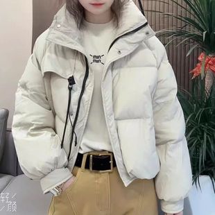 短款羽绒服女款2024年冬季新款小个子高级感时尚气质加厚保暖外套