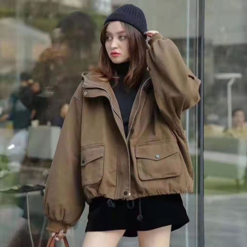 2021冬装新款大码宽松显瘦休闲