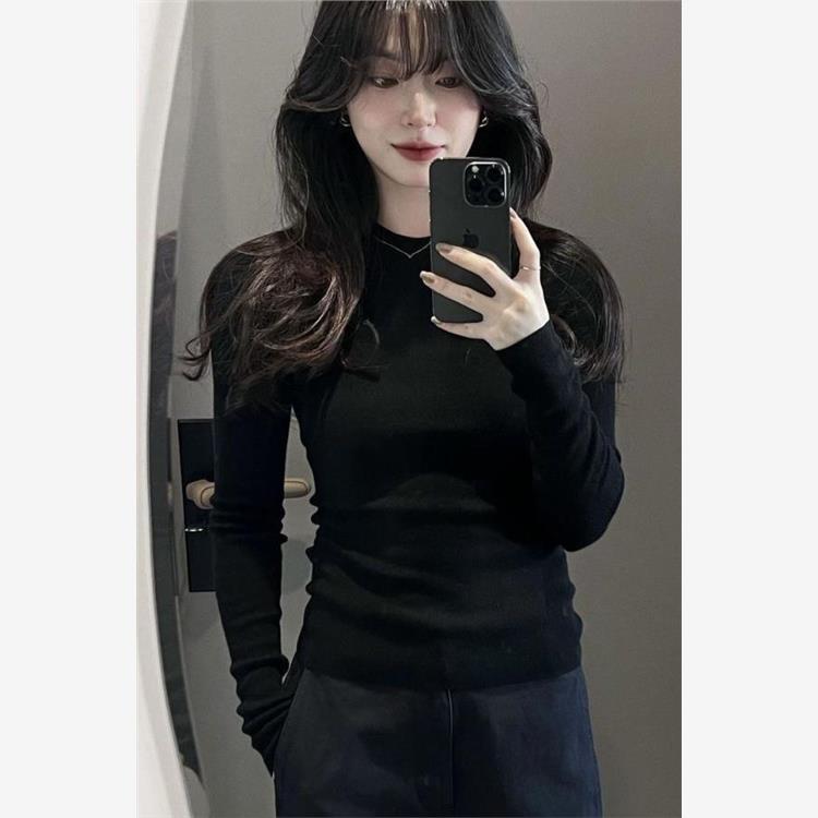 德绒打底衫女内搭秋冬爆款上衣