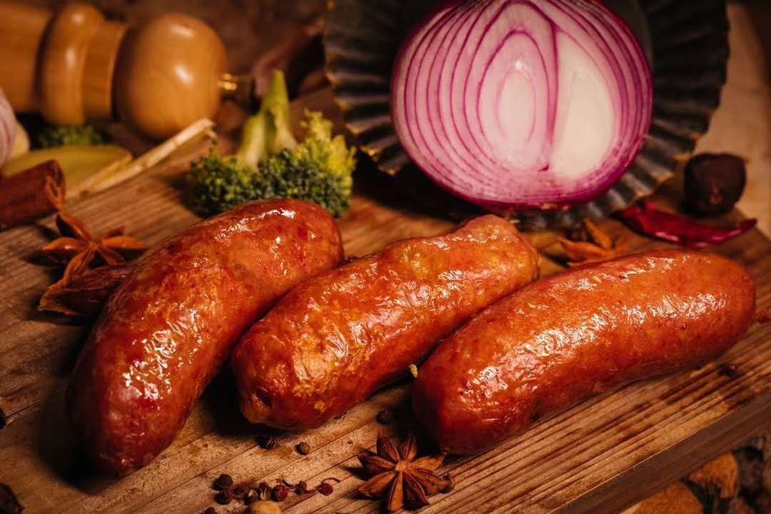 呼伦贝尔特级牛劲道肠68一斤无防腐剂无添加剂二件包邮没有肥肉