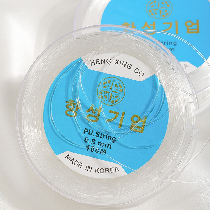 2025韩国进口弹力线水晶线穿珍珠专用线diy手作手链项链饰品材料