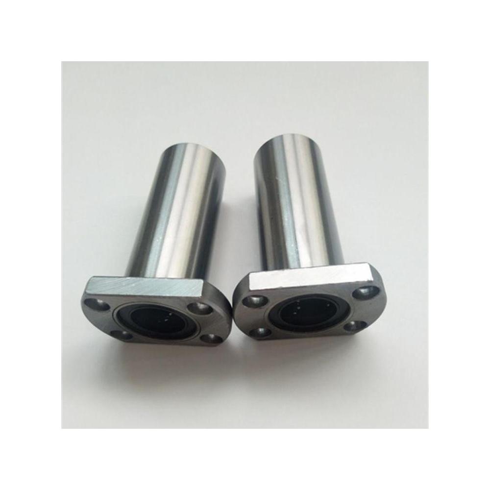 思直线轴承带切边法兰石墨铜套LMH6 8 10 12 16 20 25 30 LUU