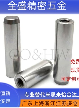 圆柱销MSTH/D5/D6/D8带拉拔螺纹型负公差定位销BLX01