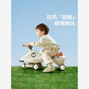 3岁静音摇摇音乐防侧翻新款 伟易达扭扭车儿童男女宝宝溜溜玩具1