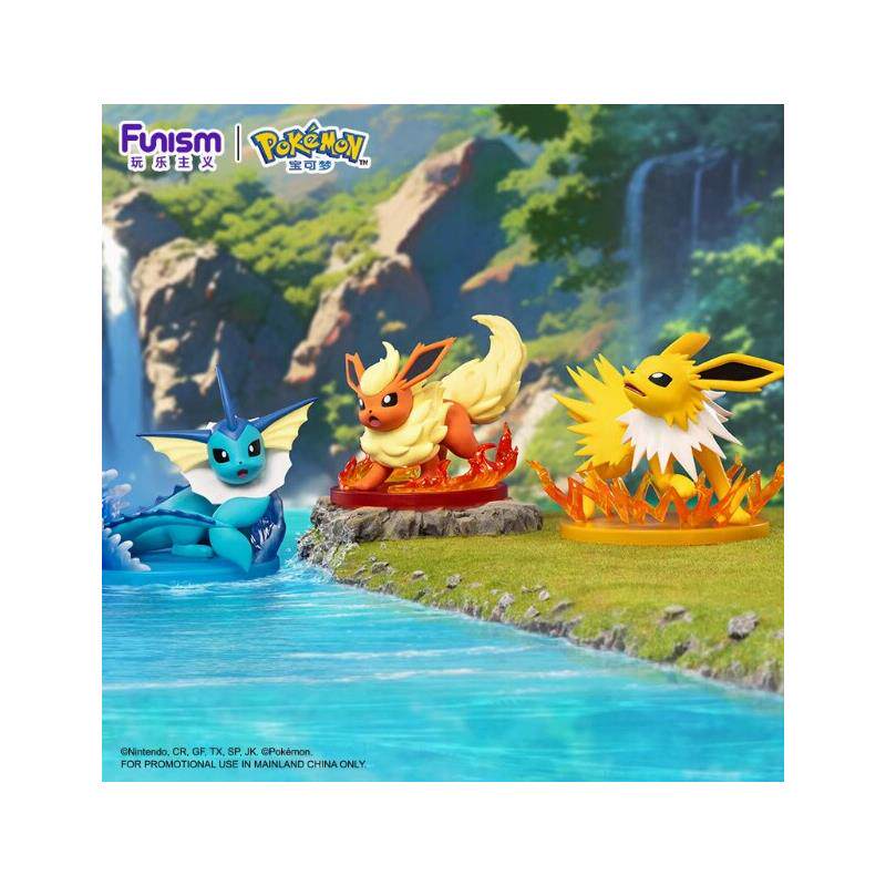宝可梦冒险吧伊布盲盒款模型仙子太阳车载摆件二代礼物皮卡丘精灵