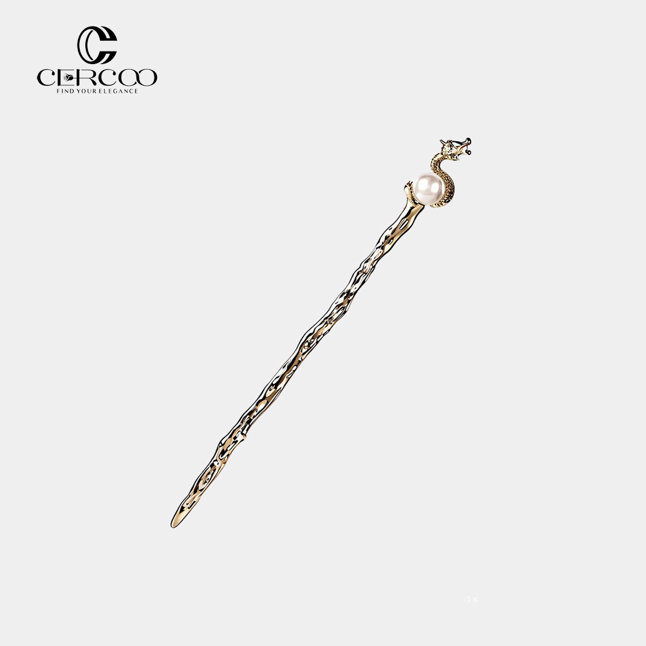 Cercoo/奢蔻祥龙捧珠新中式龙年发簪高级感盘发器簪子中国风发钗