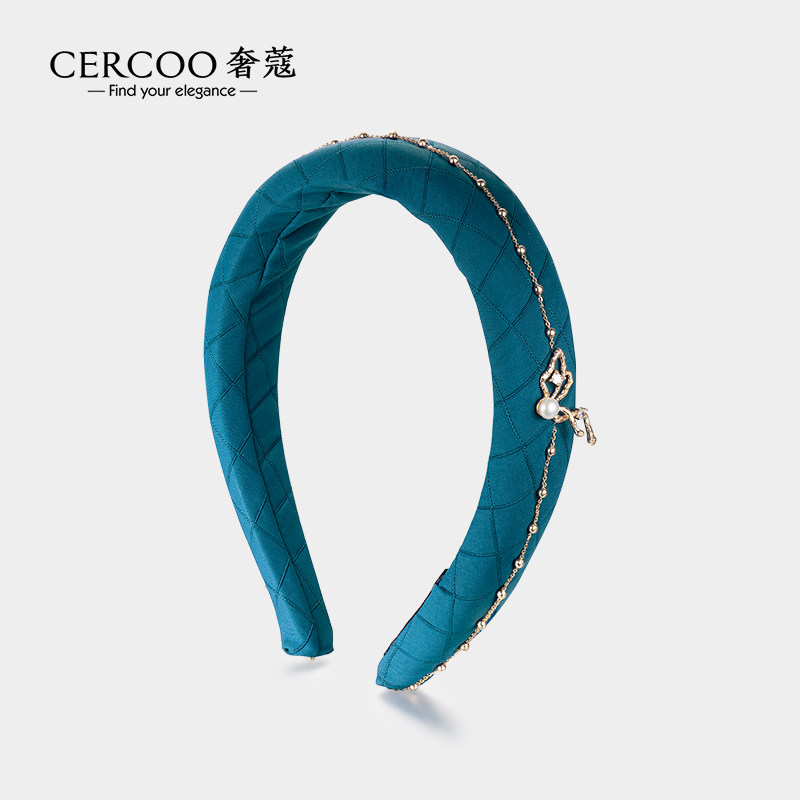 Cercoo/奢蔻复古礼赞原创巴洛克质感发箍发卡头箍发饰压发头饰品