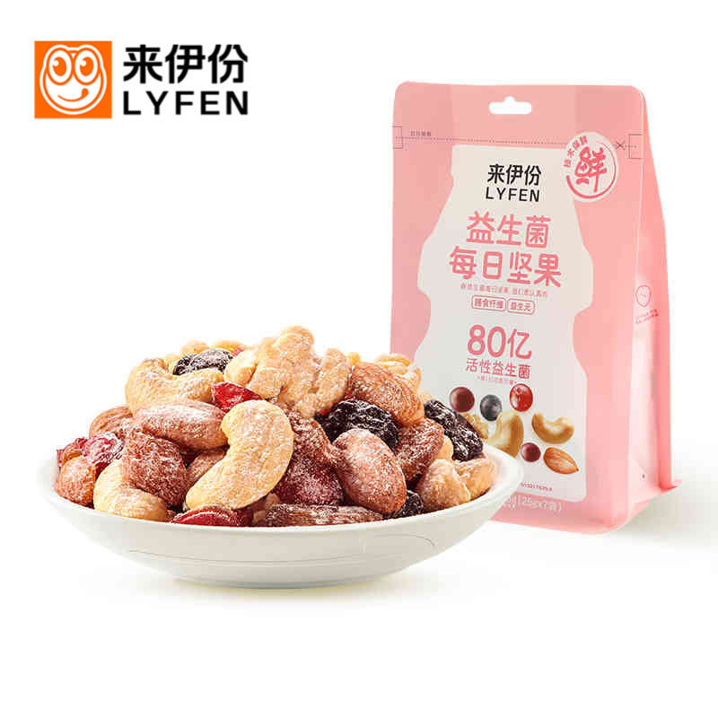 来伊份益生菌混合干果仁