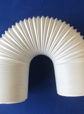 供应直径150MMPP伸缩风管空调移动排风管钢丝加强定型软管