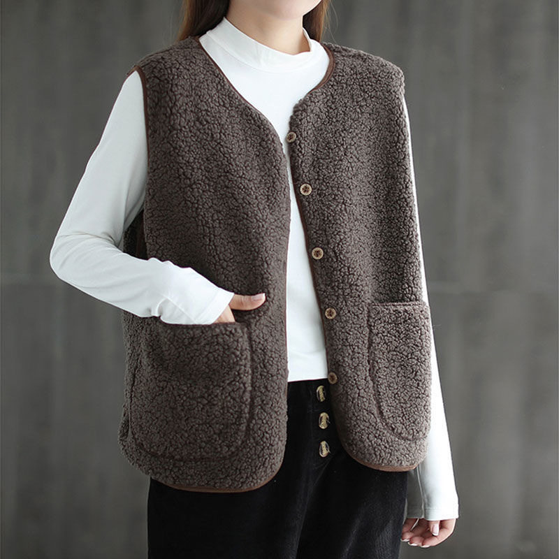 womenclothes仿羊羔毛马