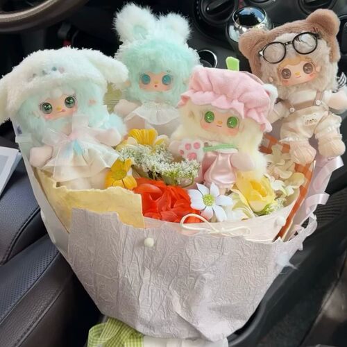 官方正品yooki氧氧今天去干嘛系列盲盒潮玩毛绒可爱娃娃挂件礼物