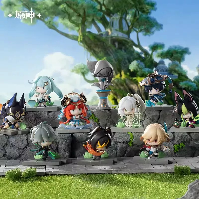 现货原神战场英姿主图系列须弥篇盲盒潮玩手办摆件公仔送人礼物图片