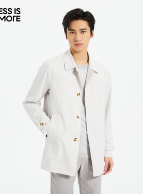 【涤纶化纤面料】利郎青年商务风衣2026春弹力风衣外套男Q5CFY103