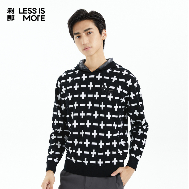 【周翔宇联名款】利郎青年商务毛衣2025冬季时尚保暖毛衫Q3DMS605