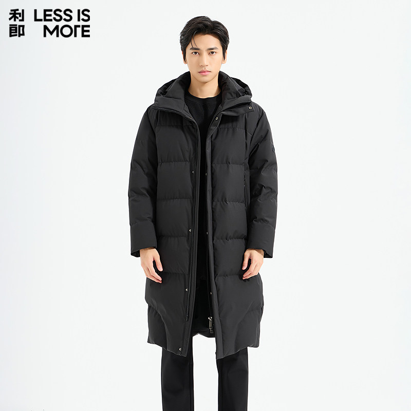 【化纤面料】利郎青年商务商场同款羽绒服2025冬季保暖抗寒外套男