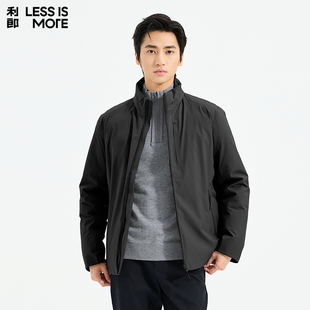 时尚 利郎青年商务羽绒服2025冬季 休闲保暖抗寒外套男 商羽鲜绒