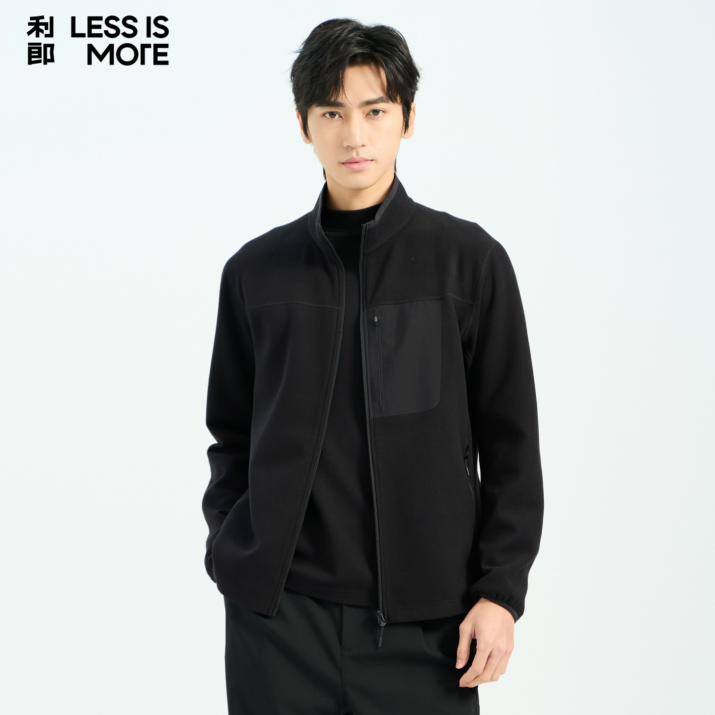 【涤氨混纺】利郎青年商务风衣2026秋季商务休闲弹力风衣男士外套