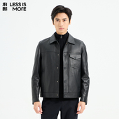 内里充绒 利郎青年商务真皮皮衣2025冬季 时尚 休闲男士 轻奢外套