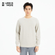 t恤Q5CTX005 长袖 混纺提花 利郎青年商务卫衣男2026春休闲时尚