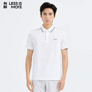 【商场同款】利郎青年商务短袖polo衫2026年夏季翻领休闲时尚上衣