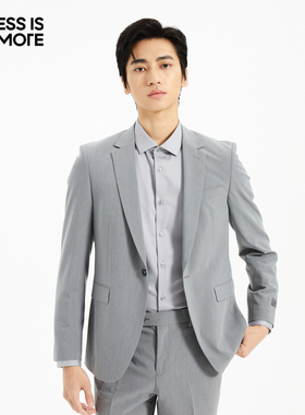 【混纺TR净色】利郎青年商务西服套装2026春两件套西装男Q5CXF06