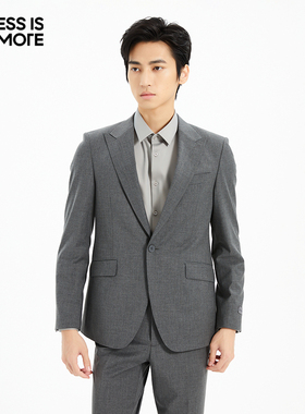 【复古时尚】利郎青年商务西服套装2026春季两件套西装男Q5CXF10