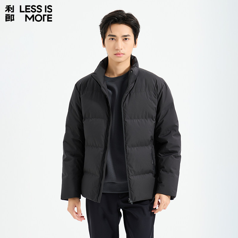 【化纤面料】利郎青年商务商场同款羽绒服2025冬季保暖抗寒外套男