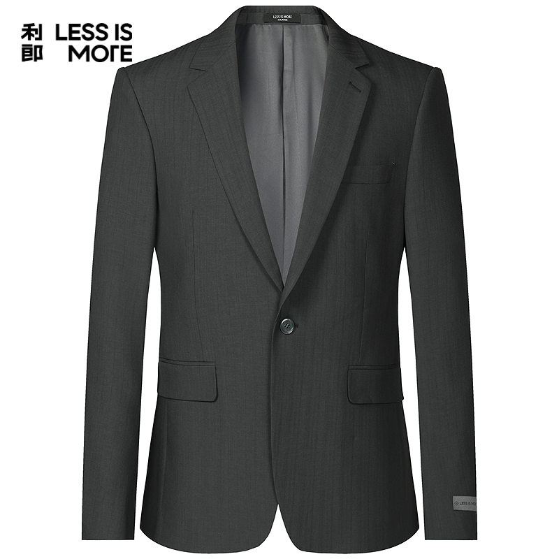 利郎LESSISMORE青年商务西服