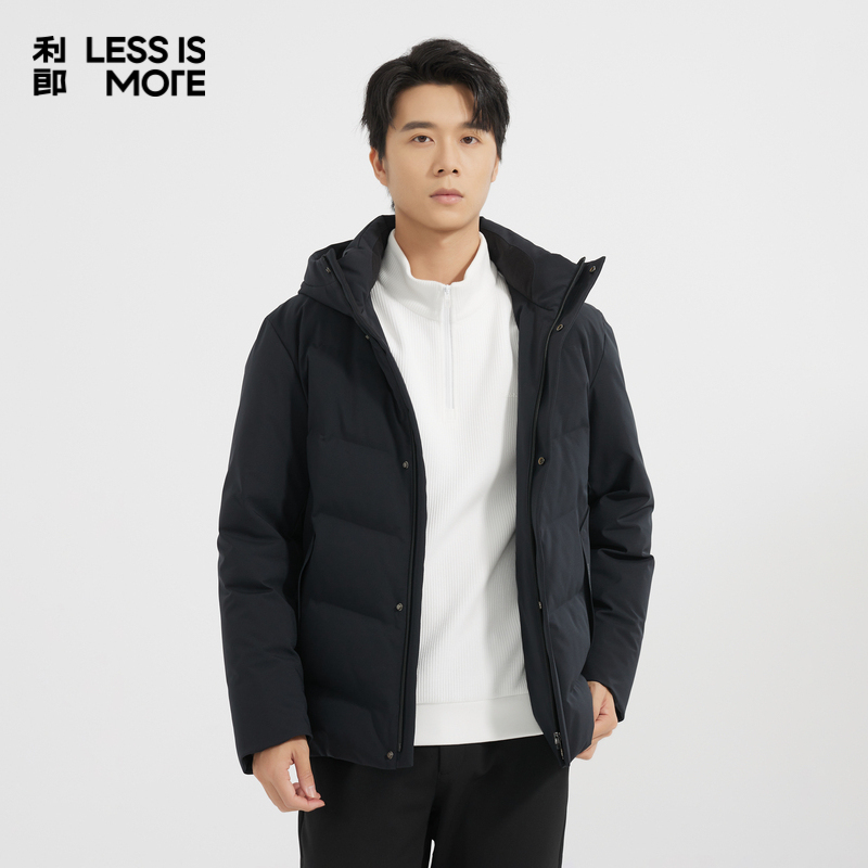 【三防面料】利郎青年商务羽绒服2024冬季保暖抗寒外套男Q4DRF204