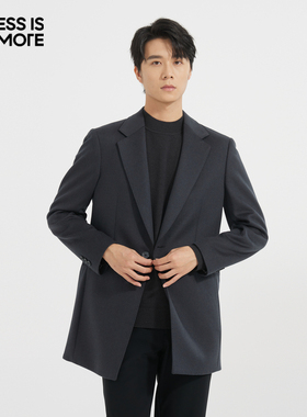 【手感滑爽】利郎青年商务毛呢外套2025冬季休闲保暖大衣Q4DYR503