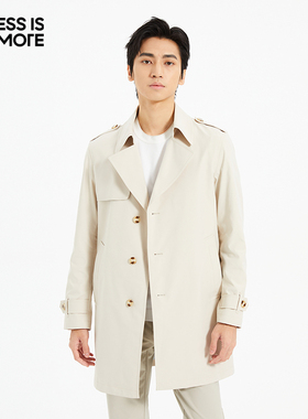 【T800斜纹面料】利郎青年商务风衣2026春商务风衣外套男Q5CFY105