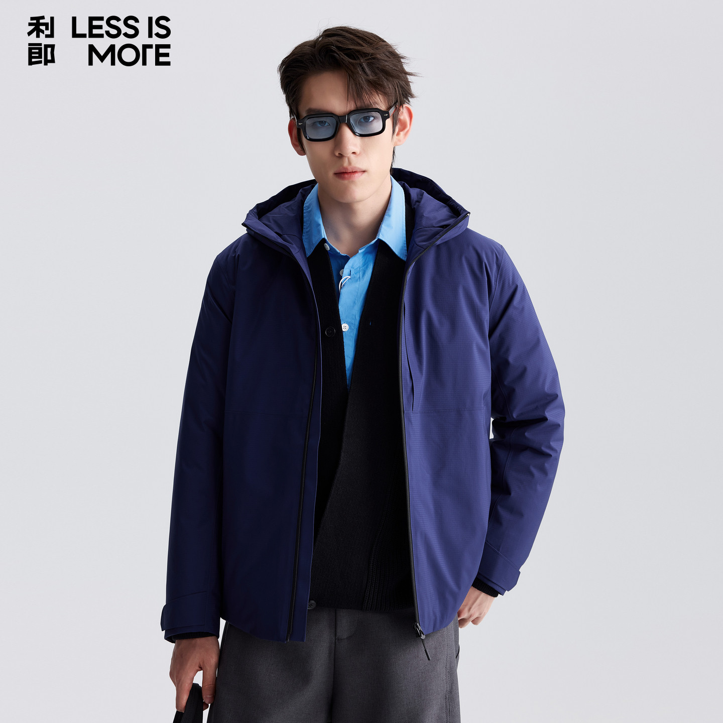 【锦纶面料】利郎青年商务羽绒服2026冬季时尚休闲保暖抗寒外套男