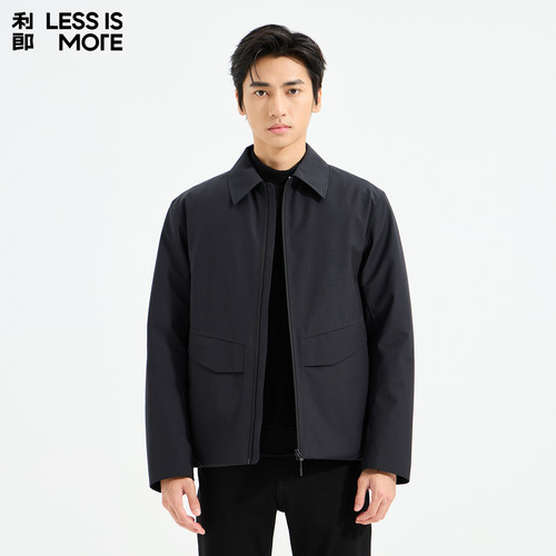 【羊毛混纺】利郎青年商务商场同款羽绒服2025冬季保暖抗寒外套男