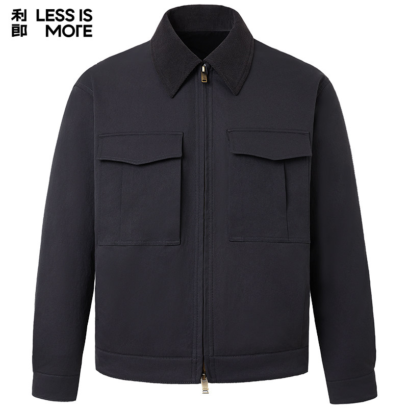 【简约防风】利郎青年商务商场同款羽绒服2025冬季保暖抗寒外套男