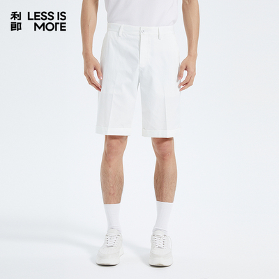 【舒适耐穿】利郎青年商务短裤男2025夏季新款时尚五分裤Q5XST001