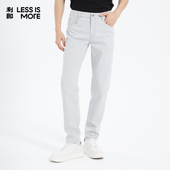 棉弹面料 利郎青年商务牛仔裤 男2025夏季 透气通勤裤 子Q5XNZ016