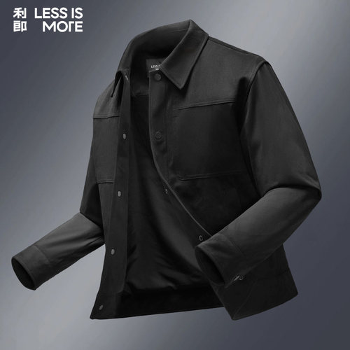 利郎LESSISMORE青年商务夹克