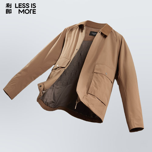 利郎LESSISMORE青年商务夹克