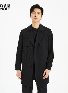 【尼龙皱感】利郎青年商务风衣2026春季弹力风衣外套男Q5CFY102