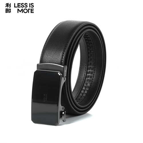 利郎LESSISMORE青年商务皮带