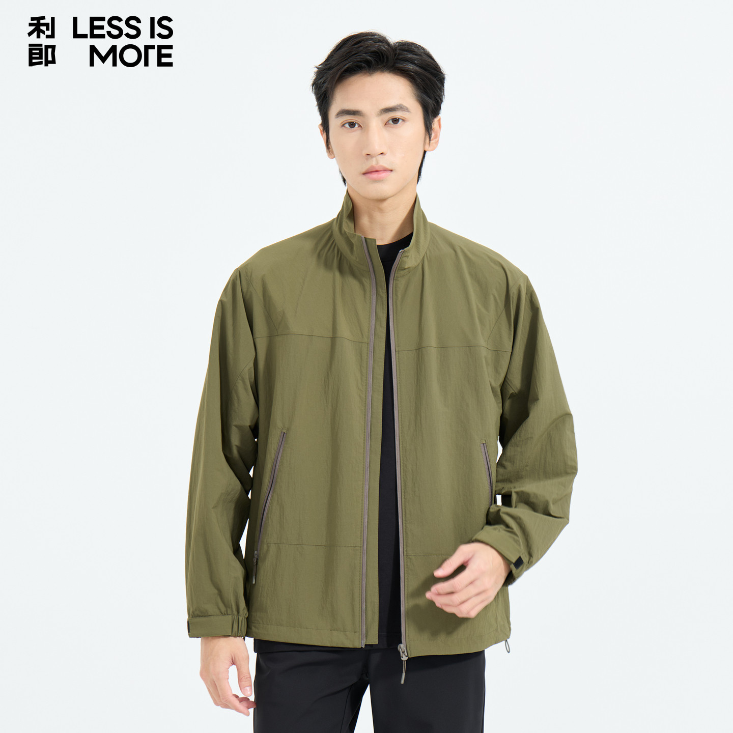 【锦纶面料】利郎青年商务空调服2026年夏季时尚立领夹克外套男士