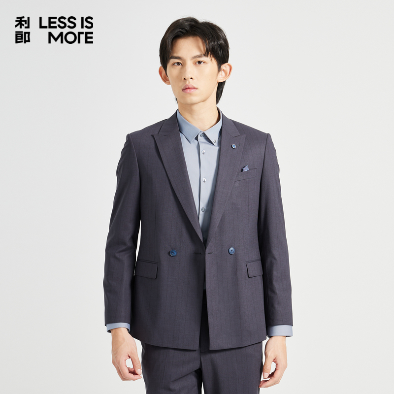 【时尚显瘦】利郎青年商务西服男2025秋商务休闲西装外套Q4CXF16