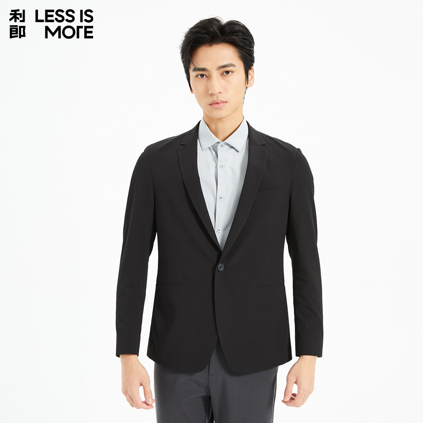 【泡泡布肌理】利郎青年商务单西2026春季休闲西装外套男Q5CDX02