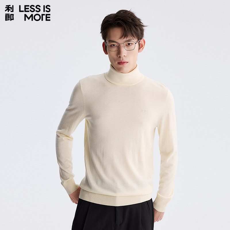 【可机洗羊毛】利郎青年商务毛衣2025冬季休闲时尚保暖针织毛衫男