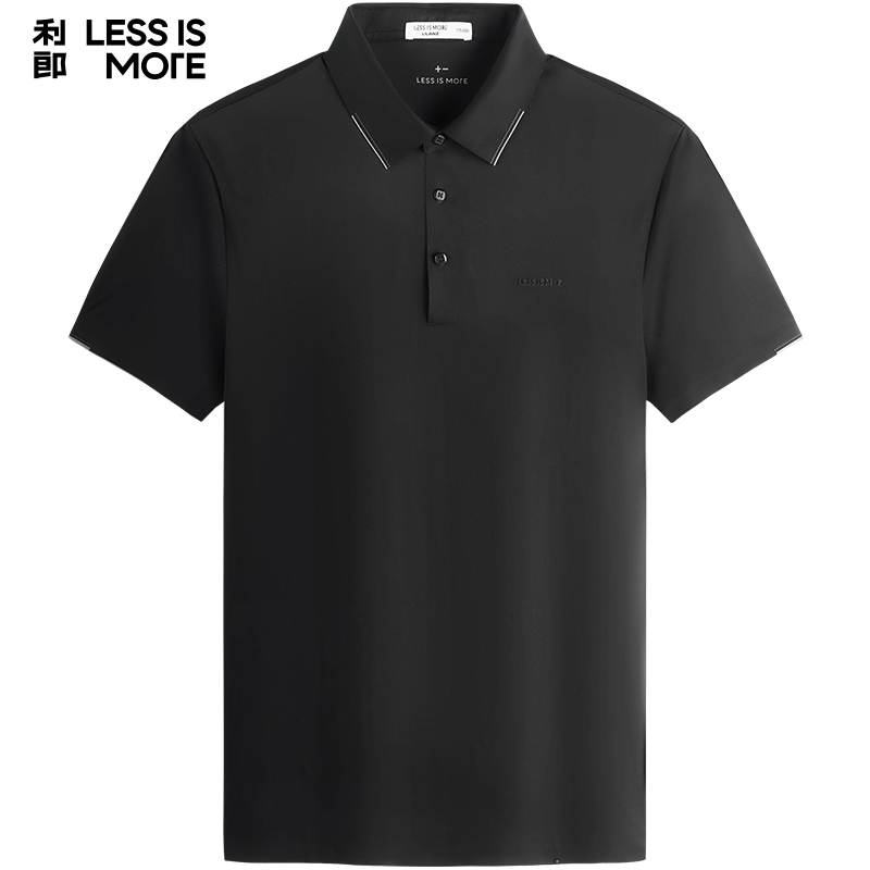 【锦氨平纹】利郎青年商务短袖POLO衫男2025夏季休闲短tQ4XTX101