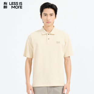 【棉涤氨混纺】利郎青年商务短袖polo衫2026年夏翻领休闲时尚上衣