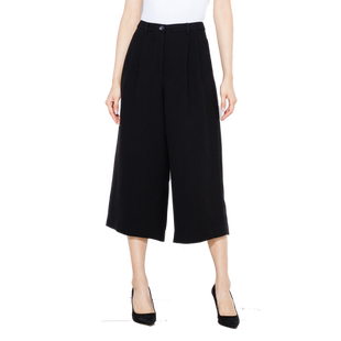 玫而美女装品牌专柜时尚气质阔腿裤女春秋纯色单裤裙裤MCKQ32900