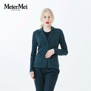 小西服春秋长袖 气质修身 外套MCWO22700 品牌专柜时尚 玫而美女装
